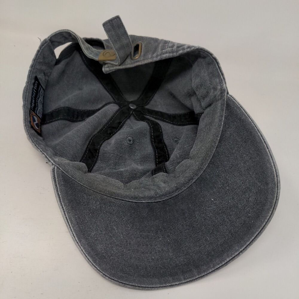 Newhattan Slideback Hat Gray Osfa Solid Adjustabl… - image 6